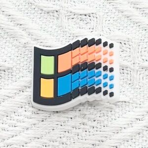 5/$15 MUST BUNDLE CROCS Multicolor Microsoft Jibbitz Charm